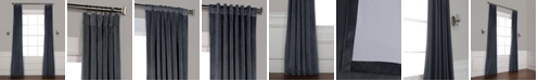 Exclusive Fabrics & Furnishings Signature Blackout Velvet 50" x 84" Curtain Panel